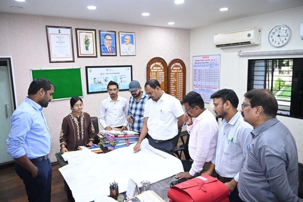 धमतरी शहर में 12 नवनिर्मित सड़कों का होगा निर्माण
