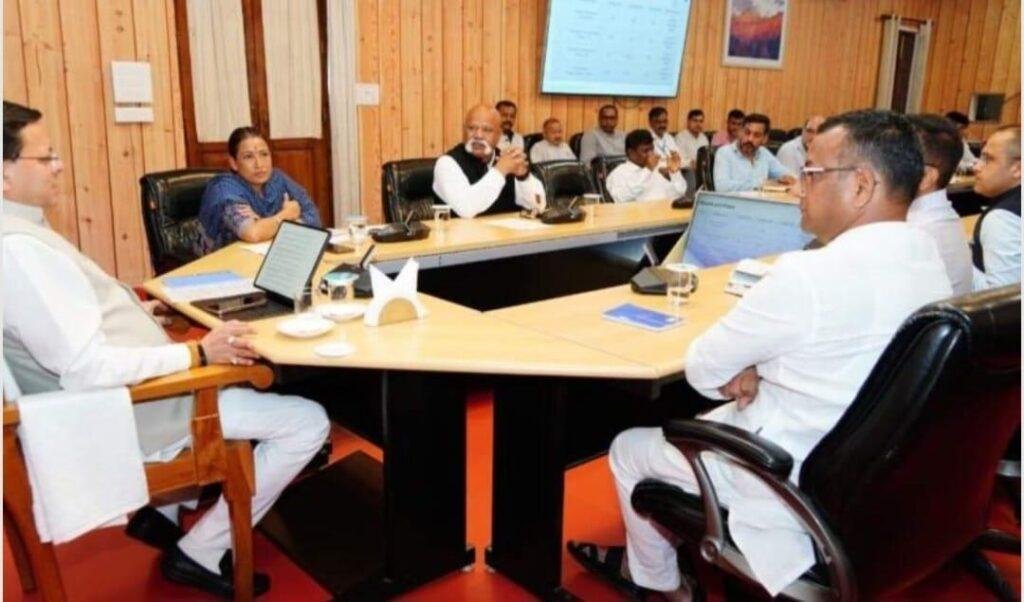 उत्तराखंड देहरादूनखेल विभाग की समीक्षा के दौरान सीएम धामी ने दिए निर्देश