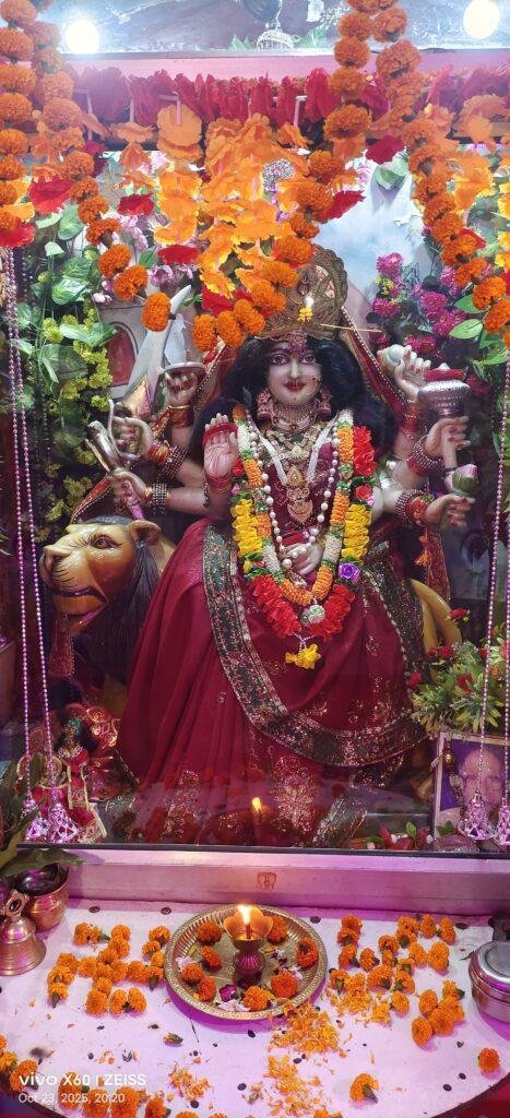 गायत्री दुर्गा शिव शक्ति मन्दिर में मां भगवती जन्मोत्सव मूर्ति प्राण प्रतिष्ठा समारोह आयोजित