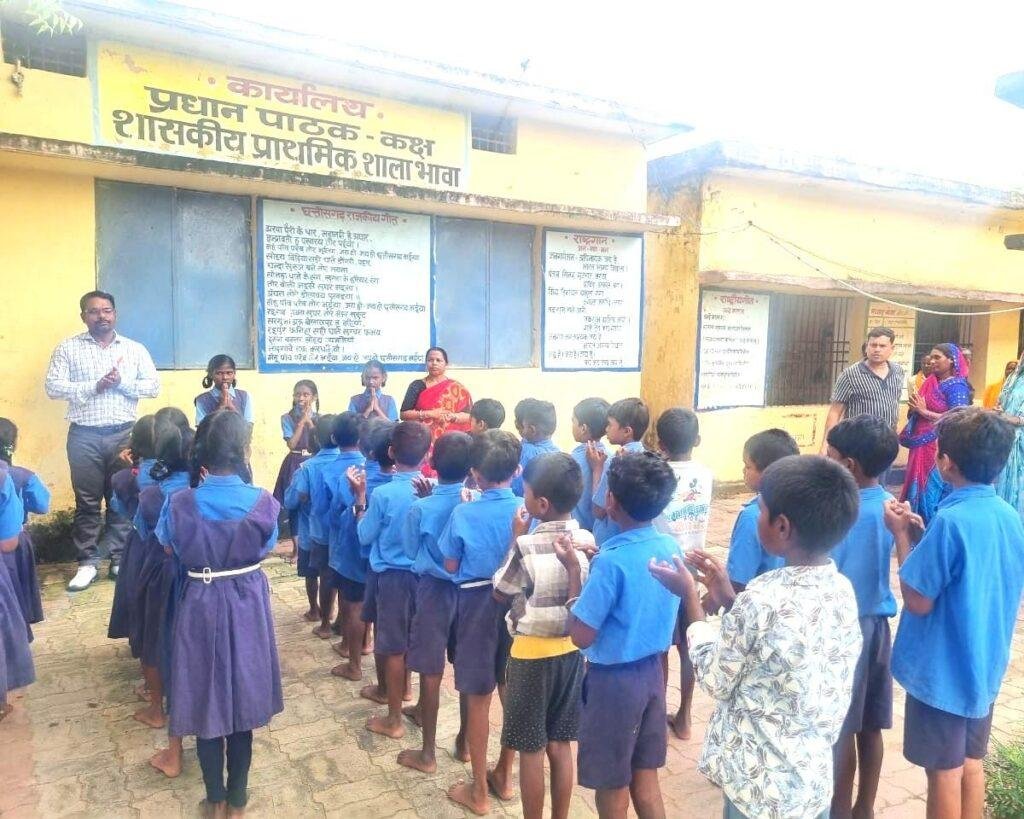 प्राथमिक शाला भावा में नई अध्यापन व्यवस्था, अब स्कूल सुचारू रूप से संचालित