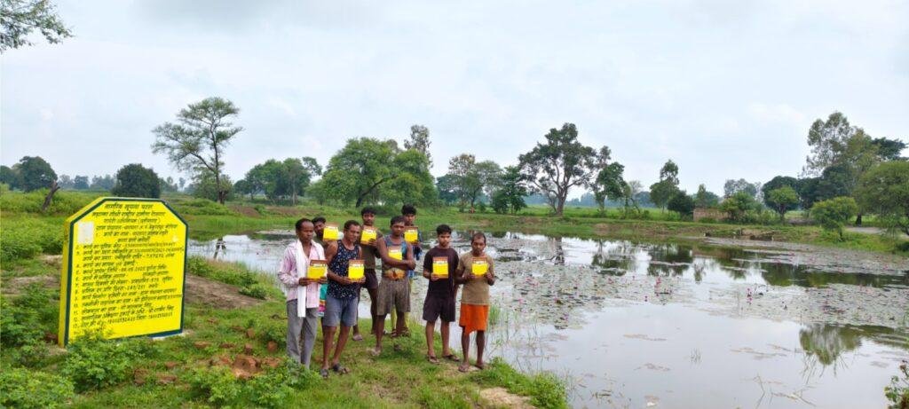 ग्रामीणों की मेहनत और मनरेगा की मदद से खरपोली तालाब बना जल संसाधनआधा दर्जन से ज्यादा किसानों के दस एकड़ खेतों में सिंचाई की सुविधा