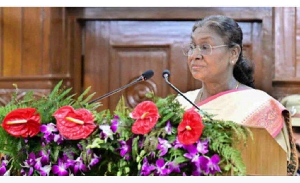 विधानसभा के विशेष सत्र को राष्ट्रपति ने किया संबोधित