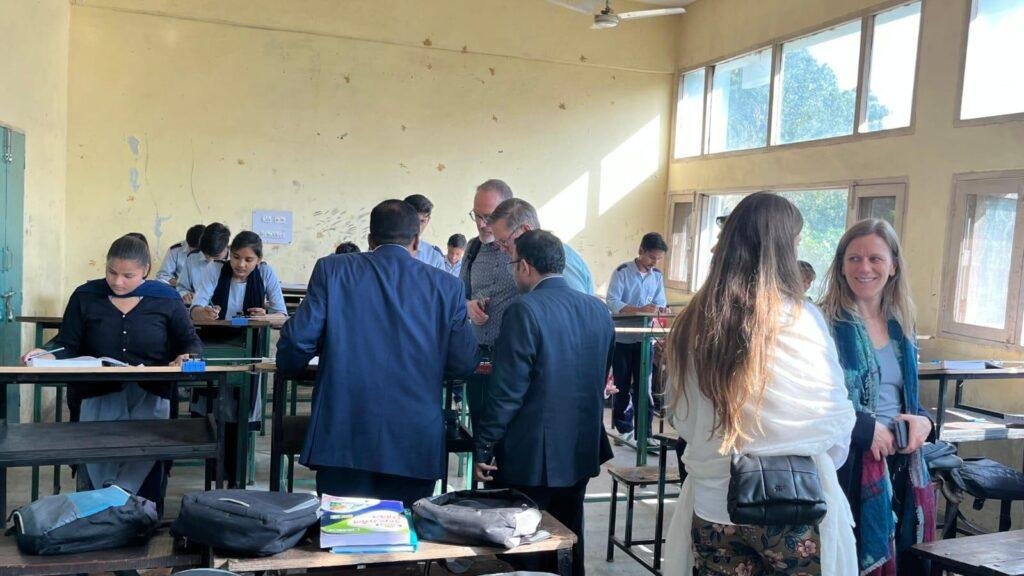 जर्मन प्रतिनिधियों ने राजकीय औद्योगिक प्रशिक्षण संस्थान कुरुक्षेत्र का किया दौरा
