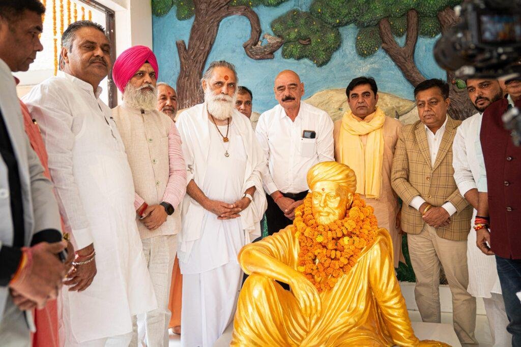 संत शिरोमणी जाट धन्ना भक्त की मूर्ति का हुआ भव्य अनावरण समारोह