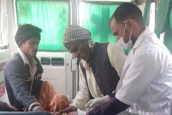 हार्ट अटैक की सूचना पर पहुंची 108 एंबुलेंस ने बचाई महिला की जान