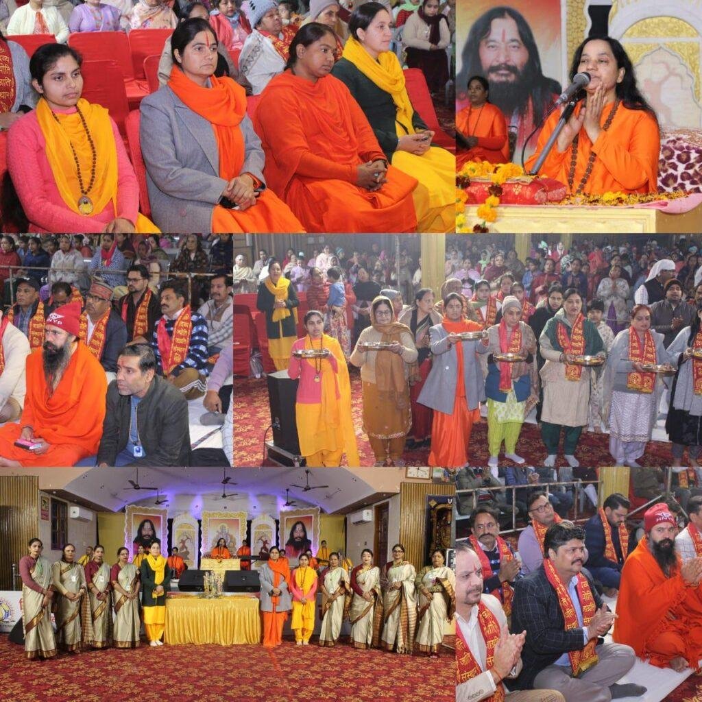 दिव्या ज्योति जागृती संस्थान द्वारा सात दिवसीय श्री राम कथा के पांचवें दिन केवट के प्रसंग को बखूबी प्रस्तुत किया गया