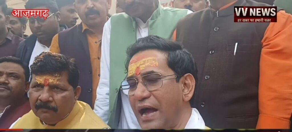 जो हश्र खेसारी लाल यादव का बिहार के विधानसभा चुनाव में हुआ है वही हश्र उत्तर प्रदेश में अखिलेश यादव का होगा- दिनेश लाल यादव
