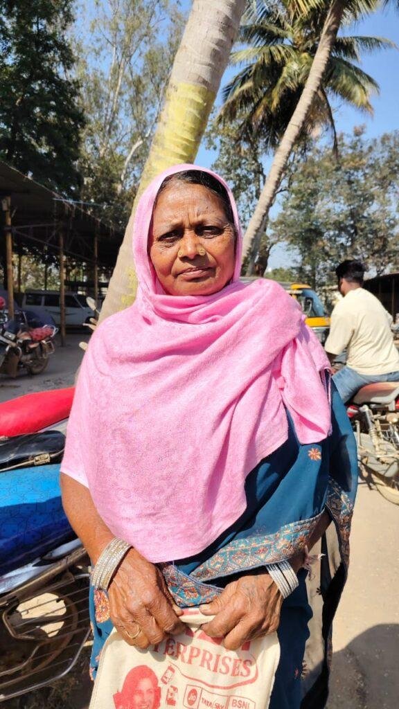 राधा बघेल ने 67 क्विंटल धान का किया विक्रय