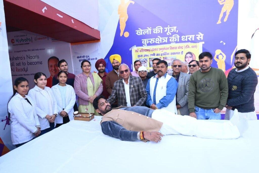 सांसद नवीन जिंदल द्वारा क्षेत्र के विकास के लिए किए जा रहे प्रयास हैं प्रेरणादायक : राम कुमार कश्यप