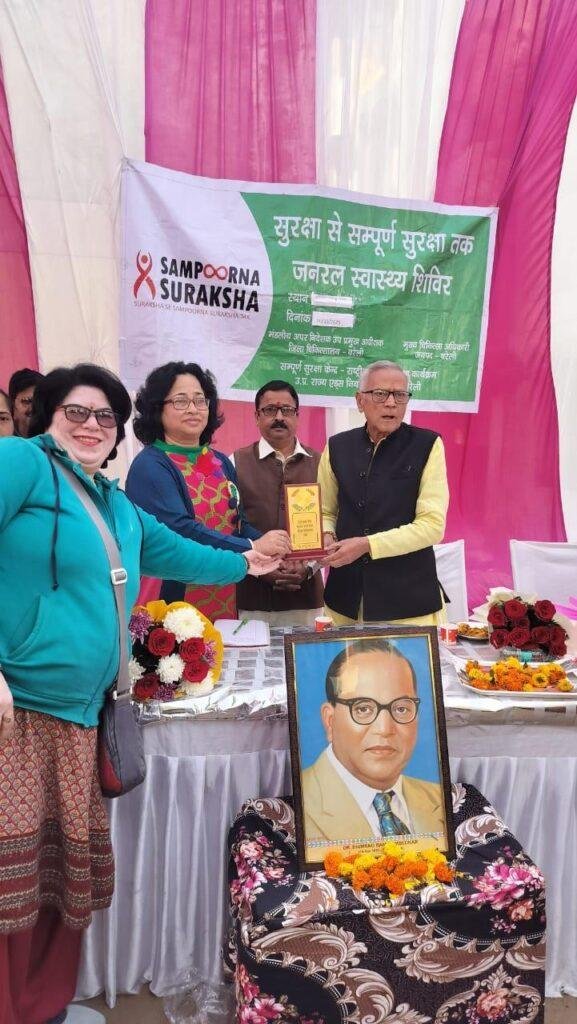 सीबीगंज क्षेत्र के काशीराम कालौनी में नि:शुल्क चिकित्सा शिविर का किया गया आयोजन