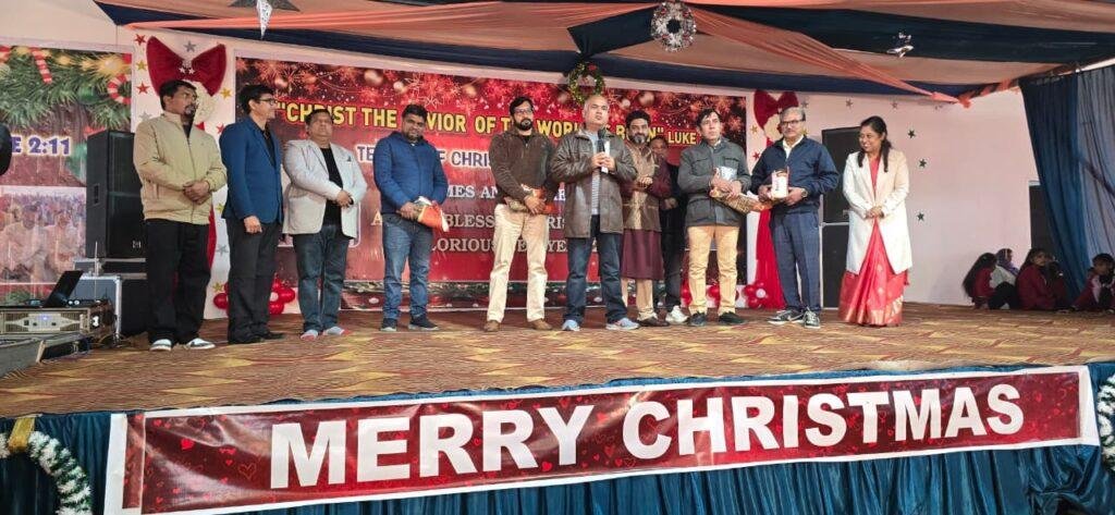 टेंपल ऑफ़ क्राइस्ट चर्च कुरुक्षेत्र में मनाया गया मैरी क्रिसमस