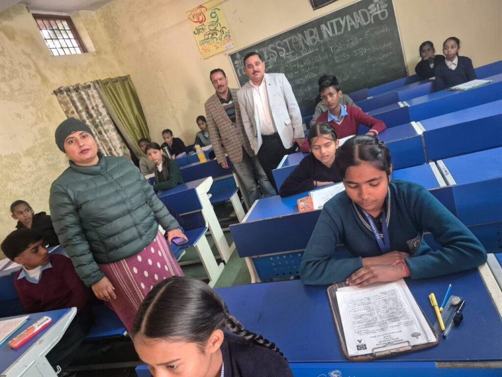 कुरुक्षेत्र जिले में कुल 3516 विद्यार्थियों ने बुनियाद लेवल-1 की परीक्षा दी