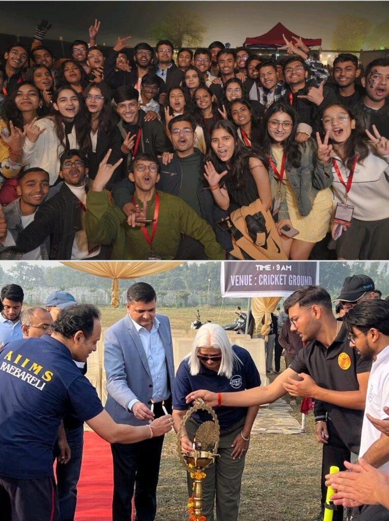 एफिनिटी 2025 केवल एक महोत्सव नहीं है, एक ऐसा वक्तव्य है जो यह उद्घोषणा करता है कि एम्स रायबरेली हर कदम के साथ और ऊँचाइयों की ओर अग्रसर है – अमिता जैन