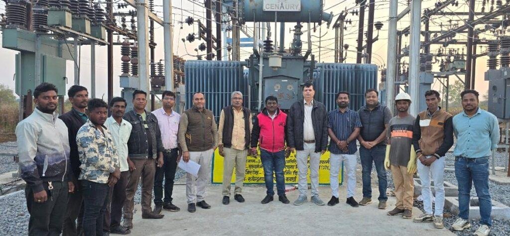 सबराटोला सबस्टेशन का बढ़ाया गया पॉवर क्षमता, 50 लाख रूपये की लागत से स्थापित किया गया 3.15 एम.व्ही.ए. का नया पॉवर ट्रांसफार्मर