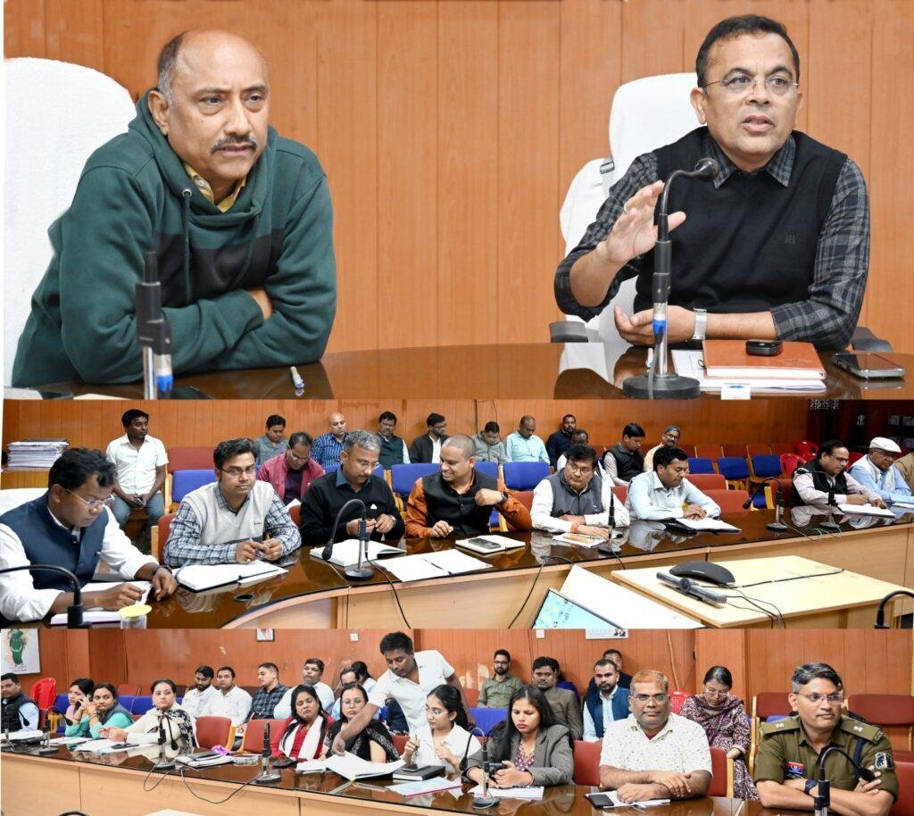 कलेक्टर-एसपी ने जाज्वल्यदेव लोक महोत्सव एवं एग्रीटेक कृषि मेला की तैयारियों के संबंध में ली बैठक