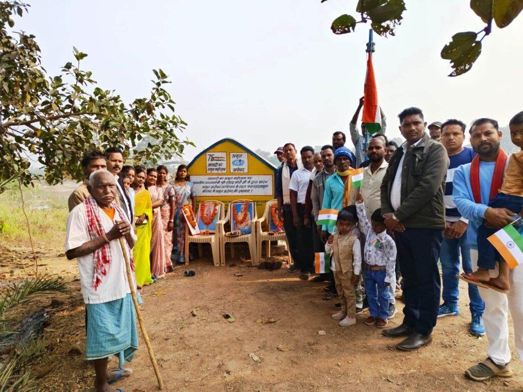 अमृत सरोवर तटों पर उत्साह पूर्वक मनाया गया गणतंत्र दिवस