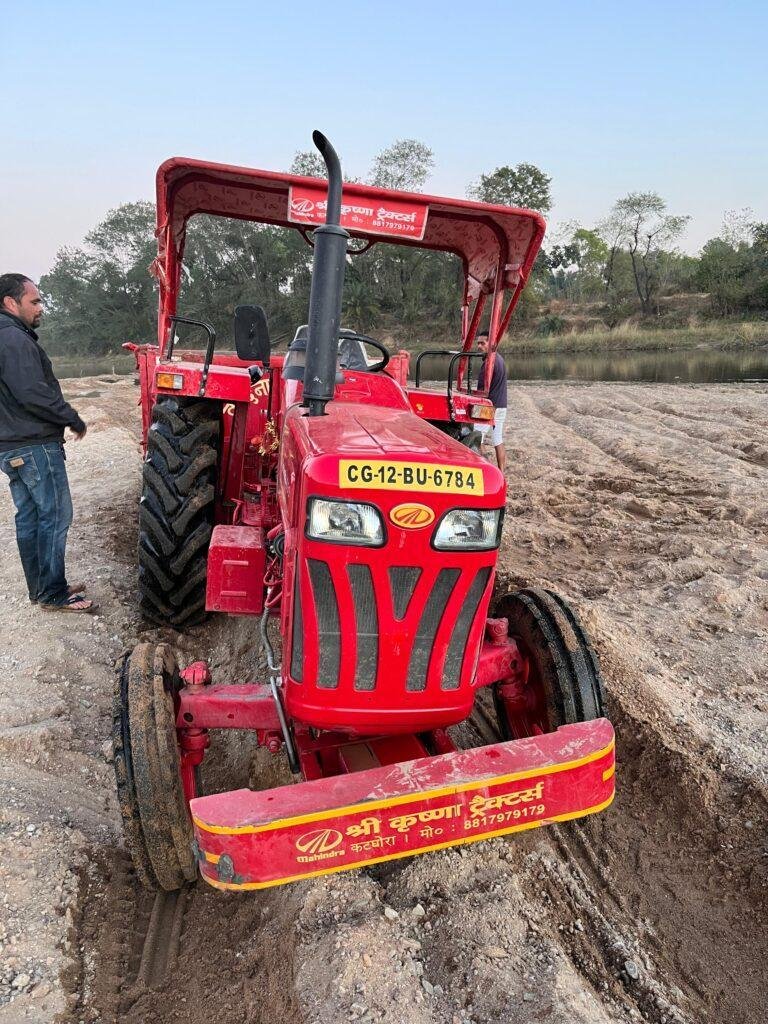 कटघोरा एसडीएम द्वारा अवैध रेत उत्खनन पर की गई बड़ी कार्रवाई कृ एक ट्रैक्टर जप्त, अन्य के खिलाफ होगी सख्त कानूनी कार्यवाही