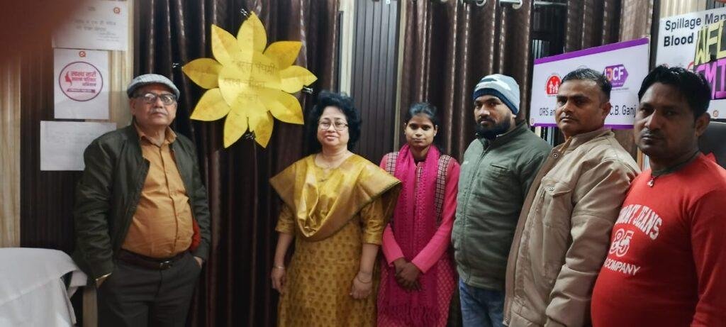 सीबीगंज UPHC में बसंत पंचमी के अवसर पर स्वास्थ्य जागरूकता से जुड़ा एक संक्षिप्त एवं रचनात्मक कार्यक्रम किया गया आयोजित
