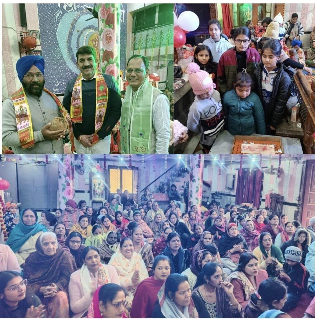 श्री दुर्गा देवी मन्दिर पिपली का 62 वाँ वार्षिक स्थापना दिवस भक्तों ने धूमधाम से मनाया : आचार्य डॉ. सुरेश मिश्रा