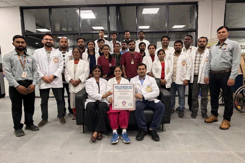 एम्स रायबरेली ब्लड सेंटर को NABH मान्यता मिली