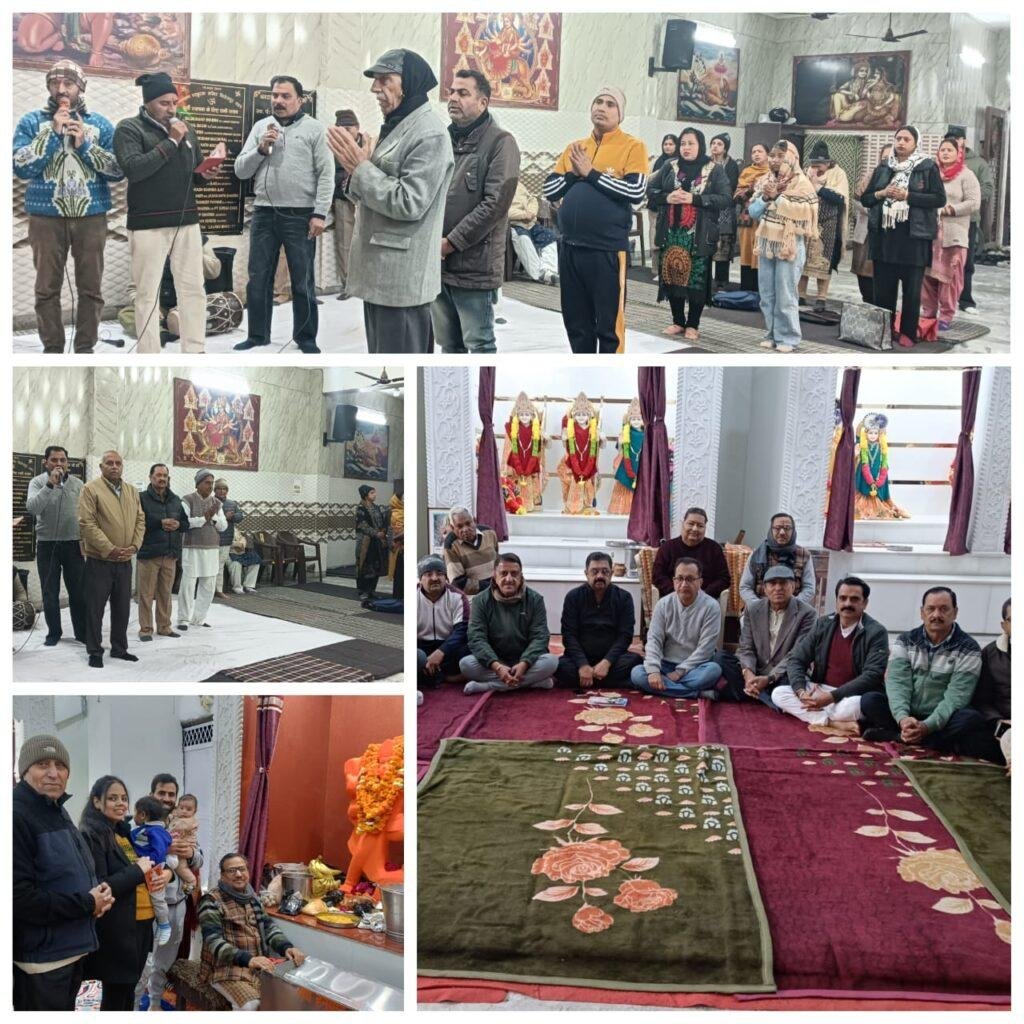 श्री गणेश चतुर्थी पर भगवान परशुराम मंदिर में भक्ति और श्रद्धा का अनुपम संगम