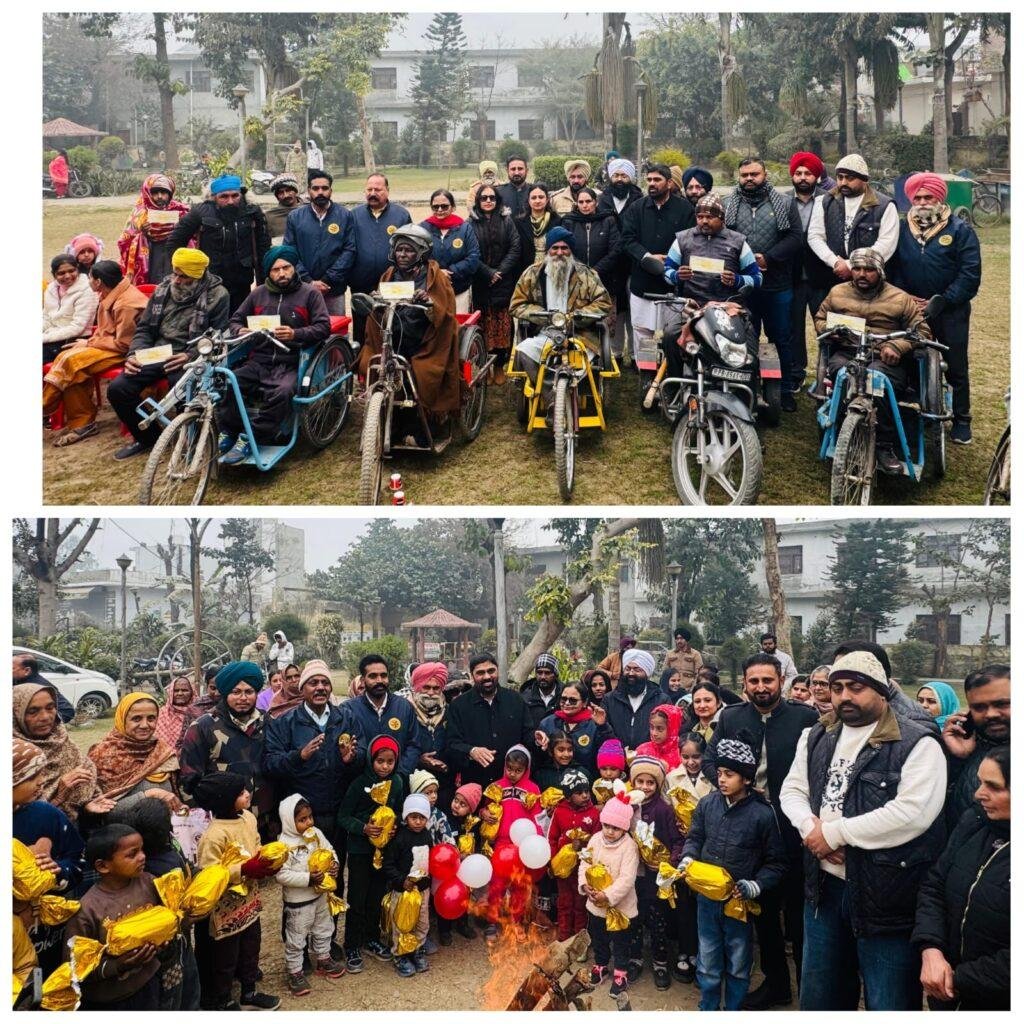 ਸਰਬੱਤ ਦਾ ਭਲਾ ਟਰੱਸਟ ਵੱਲੋਂ ਧੀਆ ਦੀ ਲੋਹੜੀ ਵੰਡਕੇ ਲੋੜਵੰਦ ਪਰਿਵਾਰਾਂ ਨਾਲ ਕੀਤੀਆਂ ਖੁਸ਼ੀਆਂ ਸਾਂਝੀਆ ਅਤੇ ਲੋੜਵੰਦਾਂ ਨੂੰ ਵੰਡੇ ਮਹੀਨਾਵਾਰ ਪੈਨਸ਼ਨਾਂ ਦੇ ਚੈੱਕ
