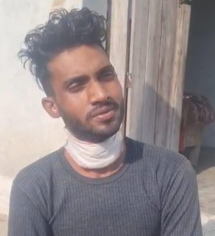 प्रेम प्रसंग में प्रेमी ने किया आत्म हत्या का प्रयास