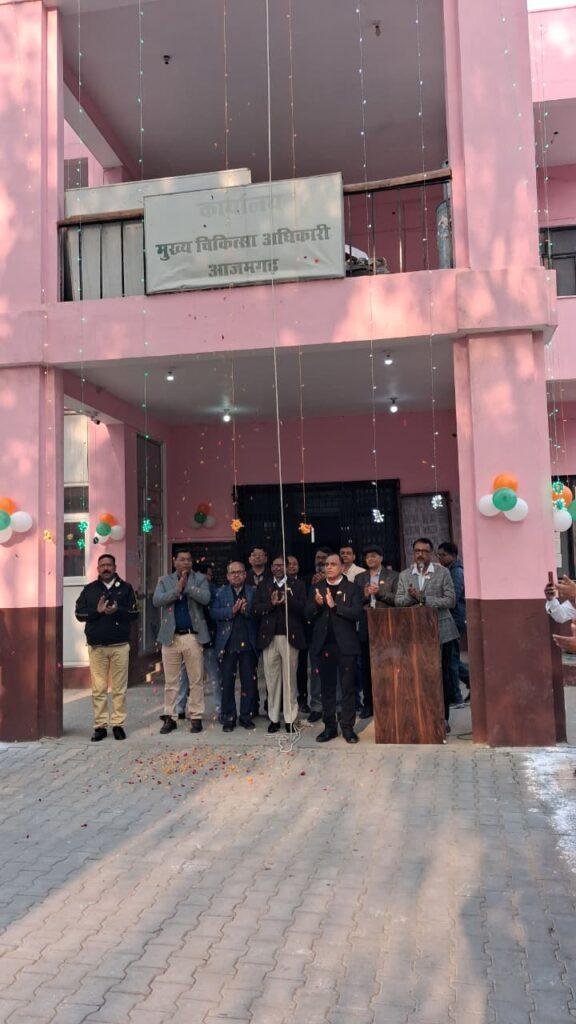 सीएमओ कार्यालय परिसर में 77वाँ गणतंत्र दिवस गरिमामय ढंग से सम्पन्न