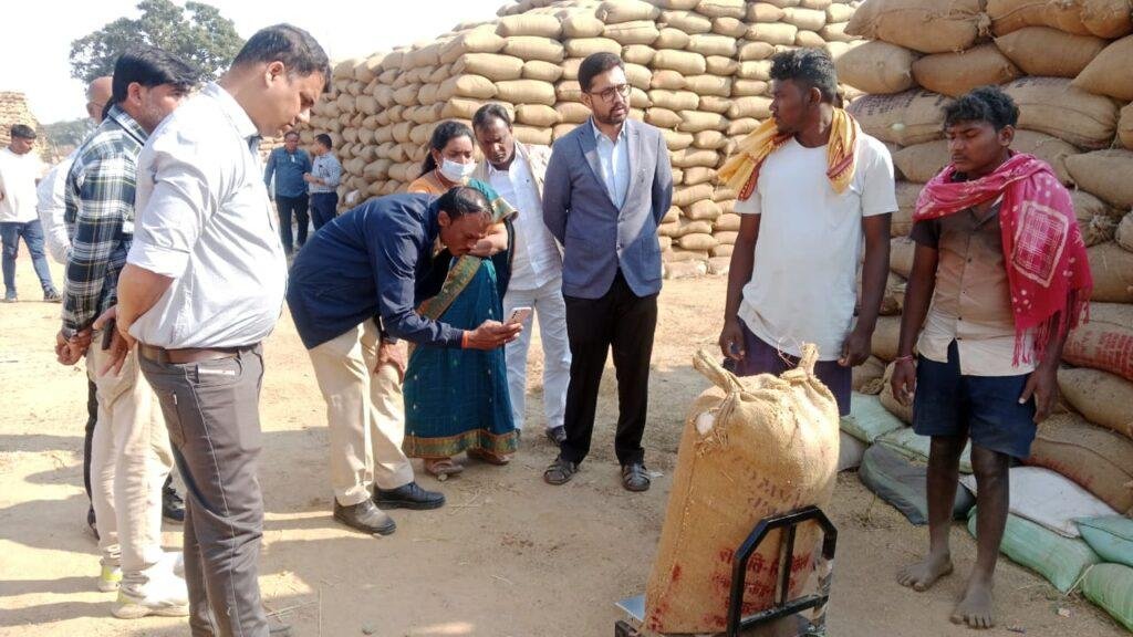 जिले में 10 लाख मीट्रिक टन से अधिक धान खरीदी, 399 प्रकरणों में 1.69 लाख क्विंटल जब्त