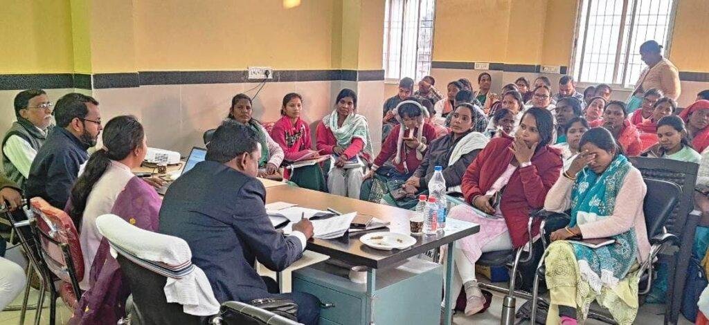 विकासखंड स्तरीय स्वास्थ्य सेवाओं की मासिक समीक्षा बैठक सम्पन्न