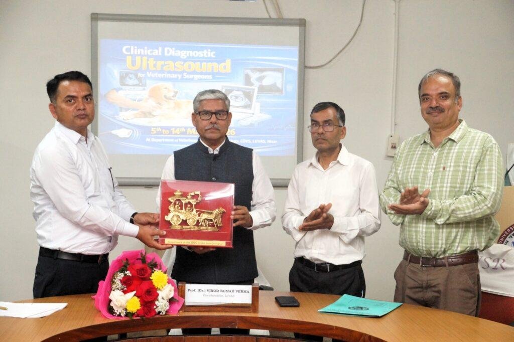 लुवास में पशुचिकित्सकों के लिए 10 दिवसीय अल्ट्रासाउंड प्रशिक्षण कार्यक्रम का शुभारंभ