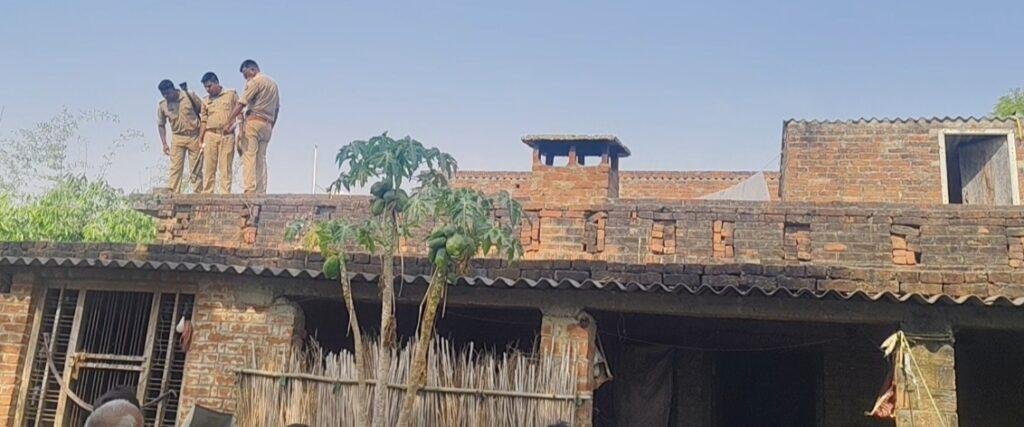 थाना मेहनगर के गौरा गांव में बड़ी चोरी पुलिस तहकिकात में जुटी