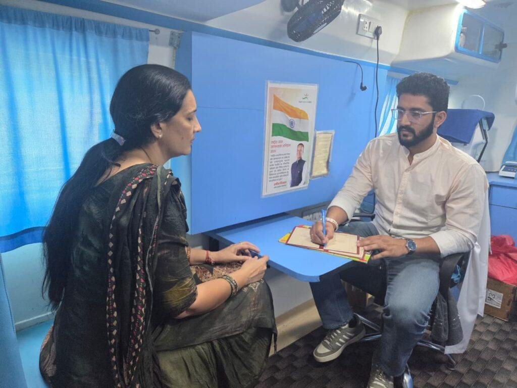 नवीन जिन्दल फाउंडेशन द्वारा 16 मरीजों के मोतियाबिंद ऑपरेशन के लिए कराया गया प्री- ऑपरेटिव टैस्ट