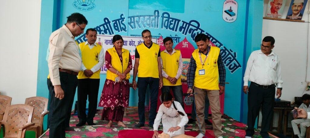 सिविल डिफेंस अलखनाथ डिवीजन द्वारा सी. पी. आर. जागरूकता सप्ताह के अन्तर्गत दिया बहुमूल्य प्रशिक्षण