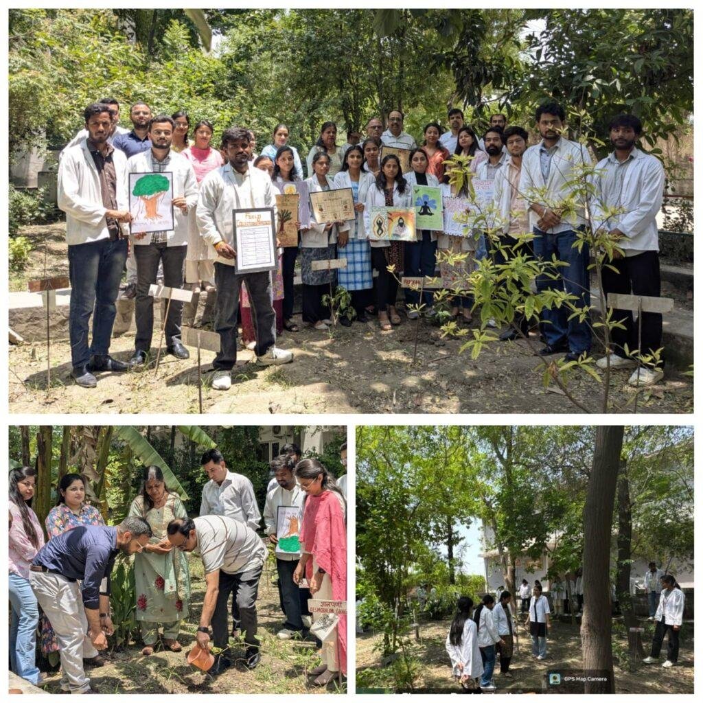 विश्व पर्यावरण दिवस के अवसर पर हार्मनी आयुर्वैदिक कॉलेज एवं अस्पताल में ग्लोबल वार्मिंग, जलवायु परिवर्तन और वनों की कटाई जैसी गंभीर चुनौतियां को लेकर विशेष कार्यक्रम का किया गया आयोजन