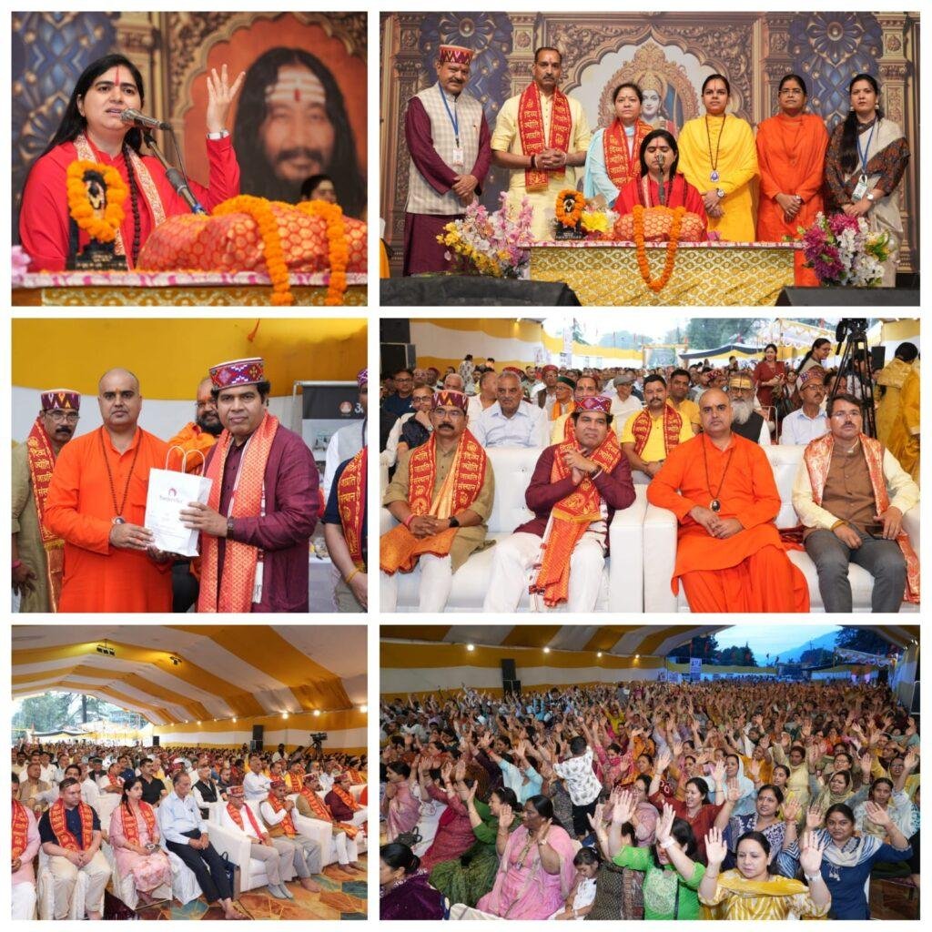 दिव्या ज्योति जागृती संस्थान द्वारा आयोजित भव्य श्री राम कथा के छठे दिवस में साध्वी गरिमा भारती जी ने बताया कि भरत को राजपाट की चाह नहीं केवल श्री राम की चाह है। “भरत मिलाप प्रसंग को सुनकर भगत हुए भावुक