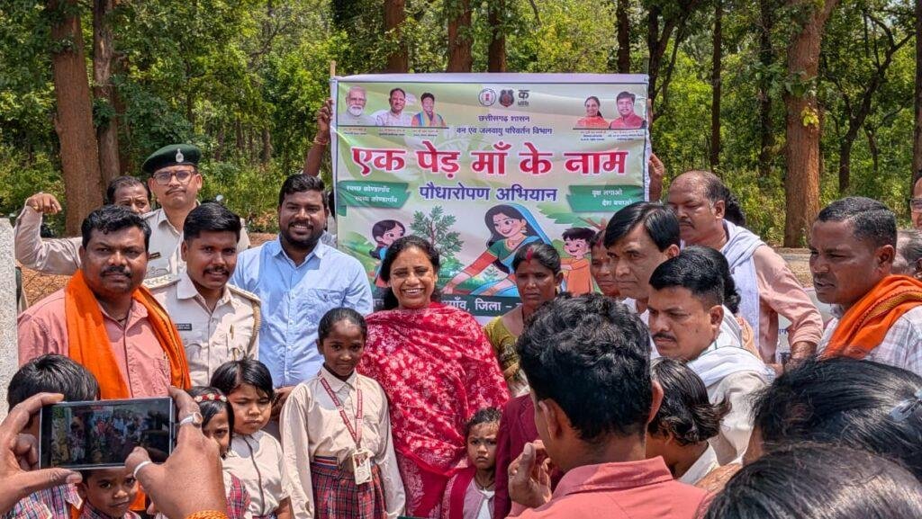 विश्व पर्यावरण दिवस पर बेलगांव डीएवी स्कूल में हुआ वृक्षारोपण