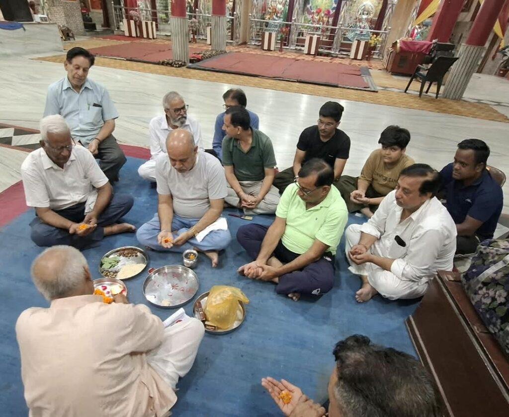 श्री रामा-कृष्णा ड्रामाटिक क्लब गोखले हॉल की ओर से 70वें वर्ष में प्रवेश श्री राम लीला की रिहसल का कार्य विधिवत तरीके से किया गया प्रारंभ